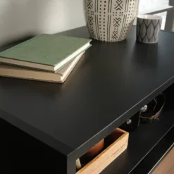 Boulevard Cafe 3 Drawer Chest Black - Sauder -Baxton Studio Sale Shop GUEST a2cc4c63 845b 4d0a 8cbd 48d102e55702