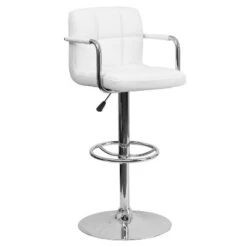 Flash Furniture Contemporary Quilted Vinyl Adjustable Height Barstool With Arms And Chrome Base 28 Flash Furniture Contemporary Quilted Vinyl Adjustable Height Barstool With Arms And Chrome Base -Baxton Studio Sale Shop GUEST a38b9000 c034 47db b427 ace6e583150d