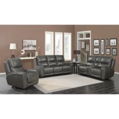 Laurel Power Reclining Console Loveseat - Steve Silver Co. -Baxton Studio Sale Shop GUEST a3db7f53 af31 490b 8f40 5865cd0e26a7