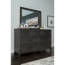 5pc Cindi Sleigh Bedroom Set Gray - Abbyson Living -Baxton Studio Sale Shop GUEST a5631308 e917 460c 97bc 654767aca1ad