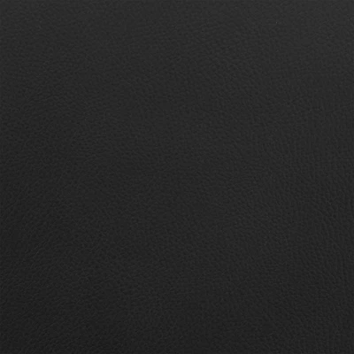 Milan Adjustable Swivel Faux Leather Metal Barstool Black - Armen Living 7 Milan Adjustable Swivel Faux Leather Metal Barstool Black - Armen Living - Image 7