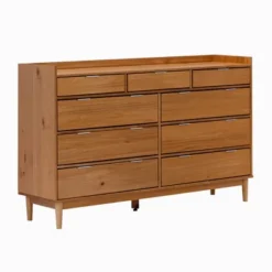 Mid-Century Modern Solid Wood 9 Drawer Horizontal Dresser - Saracina Home 20 Mid-Century Modern Solid Wood 9 Drawer Horizontal Dresser - Saracina Home -Baxton Studio Sale Shop GUEST a5d5644c 70fb 4098 a150 33db6395ee8f