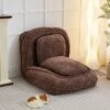 Modern Single Single Chair Sofabed Recliner Couch Pet And Human Friendly Pet Beds Lazy Sofa,5 Adjustable Position Pet Friendly Couch-Cuddlewood
