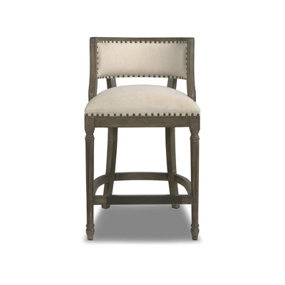 Jennifer Taylor Home Paris 26.5 Inch Farmhouse Counter Height Bar Stool With Backrest 7 Jennifer Taylor Home Paris 26.5 Inch Farmhouse Counter Height Bar Stool With Backrest - Image 7