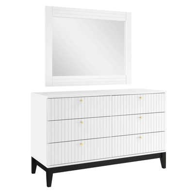 Dakota Dresser And Mirror - Modway 9 Dakota Dresser And Mirror - Modway - Image 9