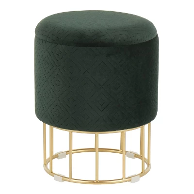 Canary Contemporary Glam Ottoman - LumiSource 7 Canary Contemporary Glam Ottoman - LumiSource - Image 7