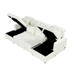 110.2"W Oversized U-Shaped Sectional Sofa, Pull-Out Sofa Bed With Double Storage Chaise Lounges And 2 USB Ports - ModernLuxe 23 110.2"W Oversized U-Shaped Sectional Sofa, Pull-Out Sofa Bed With Double Storage Chaise Lounges And 2 USB Ports - ModernLuxe -Baxton Studio Sale Shop GUEST a8c04a0b 99dc 4855 bf91 d038b31fd27b