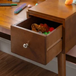 Viola Vanity Set Brown - Linon -Baxton Studio Sale Shop GUEST a8d4b25d a4b3 44a3 8827 838e669e809c