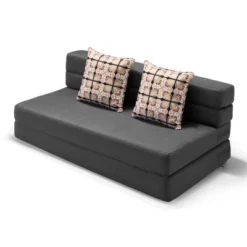 ARTPLAN Fold Sofa Bed-Sleeper Single With Pillow,Futon Sleeper Chair Guest Bed With Washable Linen Cover, Foldable Mattress For Living Room, -Baxton Studio Sale Shop GUEST a8f765ed 7ea2 4de1 9306 0d2c4597e08c