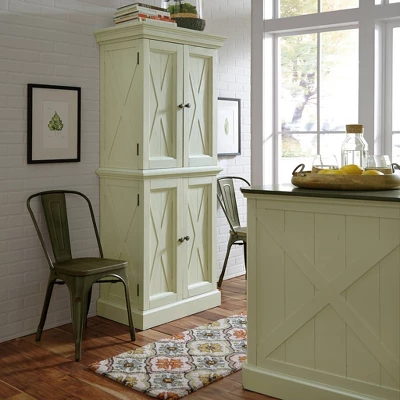 Seaside Lodge Pantry - White - Home Styles 2 Seaside Lodge Pantry - White - Home Styles - Image 2