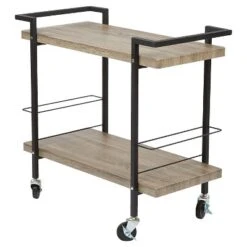 Maxwell Serving Cart Ash Veneer - OSP Home Furnishings 6 Maxwell Serving Cart Ash Veneer - OSP Home Furnishings -Baxton Studio Sale Shop GUEST a94802d7 1210 4420 98d8 ce408f39f76e