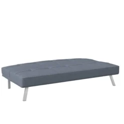 Colette Convertible Futon Sofa Bed Light Gray - Serta -Baxton Studio Sale Shop GUEST a9765618 1b35 4667 847d b35cdaa6fc36