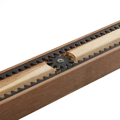 Hayden 3pc Extendable Dining Set With 2 Benches Slate - Crosley 15 Hayden 3pc Extendable Dining Set With 2 Benches Slate - Crosley - Image 15