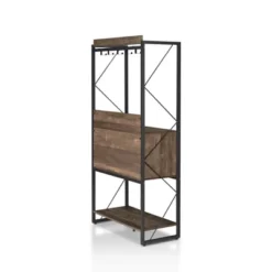 Orella Rustic Baker's Rack Reclaimed Oak - MiBasics -Baxton Studio Sale Shop GUEST aa12672f d348 4d57 988b dc93384473a9