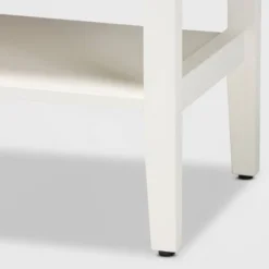 Chauncey Wood And Glass 2 Door Kitchen Cabinet White - Baxton Studio -Baxton Studio Sale Shop GUEST aae09360 5bf5 475a a8b8 eb6446e6fbb0