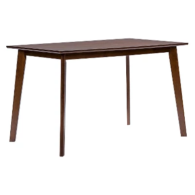 5pc Sumner Mid-Century Style Dining Set Brown/Black - Baxton Studio 2 5pc Sumner Mid-Century Style Dining Set Brown/Black - Baxton Studio - Image 2