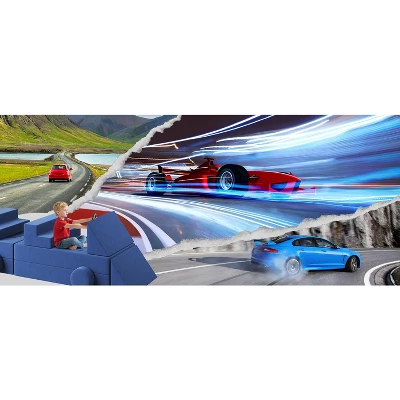 Kids Couch For Building Fort Toy,22pcs DIY Toddler Sofa,Velvet Toddler Futon Sofa Bed For Playroom, Bedroom,Grey 12 Kids Couch For Building Fort Toy,22pcs DIY Toddler Sofa,Velvet Toddler Futon Sofa Bed For Playroom, Bedroom,Grey - Image 12