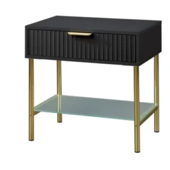 Valen Channel Front End Table With Drawer - Lifestorey -Baxton Studio Sale Shop GUEST ac5a9536 6fb5 466b a5f4 413c2f7a3ed6