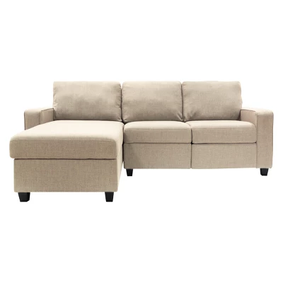 Palisades Reclining Sectional With Left Storage Chaise - Serta 1 Palisades Reclining Sectional With Left Storage Chaise - Serta