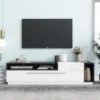 Two-Tone Design TV Stand For TVs Up To 70" - ModernLuxe