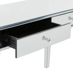 Glam Mirror And Wood Console Table Desk Silver - Olivia & May 22 Glam Mirror And Wood Console Table Desk Silver - Olivia & May -Baxton Studio Sale Shop GUEST ad4afe06 08d3 44f8 bfb0 8cd830a86ea1