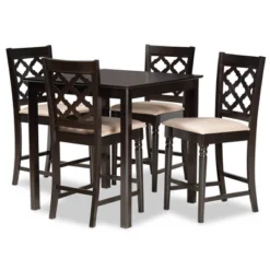 5pc Ramiro Wood Pub Set - Baxton Studio -Baxton Studio Sale Shop GUEST ae63b96d b748 4aef 873f 80d3b24924d6