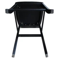 30" Martha X Back Barstool Jet Black - International Concepts 14 30" Martha X Back Barstool Jet Black - International Concepts -Baxton Studio Sale Shop GUEST ae799eb2 7d37 4327 891f fe3705890c56