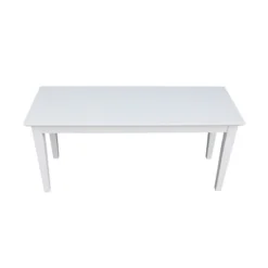 Shaker Styled Bench - International Concepts -Baxton Studio Sale Shop GUEST afc3df51 0cf8 4935 8685 5860e23bbc30