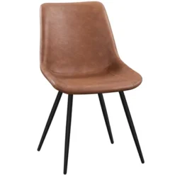 Yaheetech 2pcs Metal Dining Chairs Accent Chairs -Baxton Studio Sale Shop GUEST afd4da19 05f1 4479 8970 0ea84c96ecd1