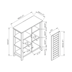 Bednar Storage Accent Cabinet White Oak - HOMES: Inside + Out 13 Bednar Storage Accent Cabinet White Oak - HOMES: Inside + Out -Baxton Studio Sale Shop GUEST b01fb20f 0088 4f99 814d defae321a7e3