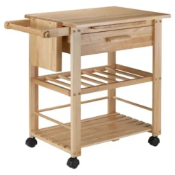 Finland Kitchen Cart Wood/Natural - Winsome -Baxton Studio Sale Shop GUEST b053f04c 71e4 426e a910 c3d71c955472