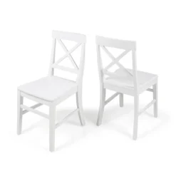 Set Of 2 Roshan Farmhouse Acacia Dining Chair - Christopher Knight Home 21 Set Of 2 Roshan Farmhouse Acacia Dining Chair - Christopher Knight Home -Baxton Studio Sale Shop GUEST b064083b eb90 45db 8c58 fe14fbf0d10b