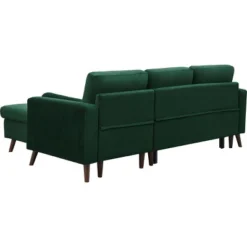 Streamdale 88" Reversible Pull Out Sleeper Sectional Storage Sofa Bed, Corner Sofa-Bed With Storage Chair -Baxton Studio Sale Shop GUEST b1112728 e409 4793 84b6 f95333d96e5e