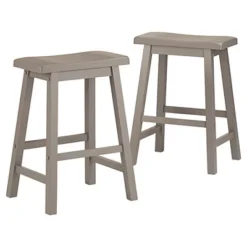 Set Of 2 24" Vinton Counter Height Barstools Wood - Inspire Q 14 Set Of 2 24" Vinton Counter Height Barstools Wood - Inspire Q -Baxton Studio Sale Shop GUEST b117fa32 6079 438a b21f cf4609e0713d