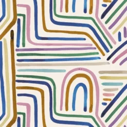 Storage Bench Rainbow Strokes Ochre - Skyline Furniture -Baxton Studio Sale Shop GUEST b147791f 7e7a 46b3 955a 8b50a3182f85