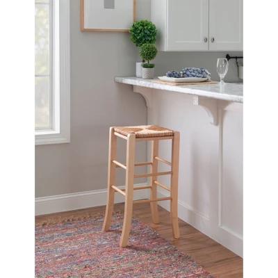 Set Of 2 Gianna Backless Barstools - Linon 6 Set Of 2 Gianna Backless Barstools - Linon - Image 6