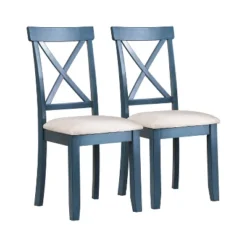 Set Of 2 Lafayette Wood Upholstered Dining Chairs - Vifah -Baxton Studio Sale Shop GUEST b1c43a9a 6d48 4a8c 9aa9 fbb565a9d753