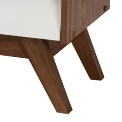 3pc Hildon Two-Tone Wood Storage Set White/Walnut Brown - Baxton Studio -Baxton Studio Sale Shop GUEST b1d148fd 9748 4772 b8e9 c3e8c0024bbd