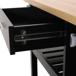 Westcliffe Contemporary Kitchen Cart With Wheels - Christopher Knight Home -Baxton Studio Sale Shop GUEST b2d1ffa9 dbb1 4dad 8f91 3bd71c4e243e