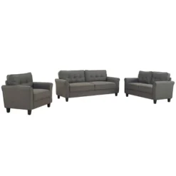 Harwin Loveseat Heather Gray - Lifestyle Solutions -Baxton Studio Sale Shop GUEST b3c876c8 5147 46df bcb6 a94a2fb09559