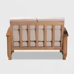 Charlotte Fabric Upholstered Wood 2 Seater Loveseat Taupe/Brown - Baxton Studio 9 Charlotte Fabric Upholstered Wood 2 Seater Loveseat Taupe/Brown - Baxton Studio -Baxton Studio Sale Shop GUEST b452b4f1 4635 477d bf03 e4293bd96506