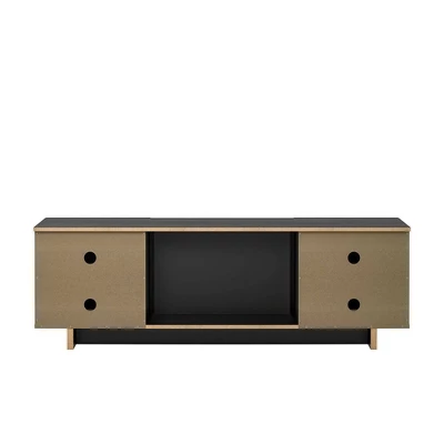 60" Rockwood Tv Stand With Fireplace - Room & Joy 8 60" Rockwood Tv Stand With Fireplace - Room & Joy - Image 8