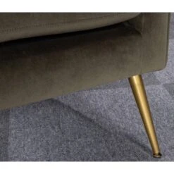 Carmine Luxe Arm Accent Chair With Brass Legs - Threshold™ -Baxton Studio Sale Shop GUEST b4c44e24 5104 465f 96b0 1603eb30f4b3