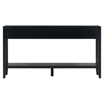 59.1" Modern 3-Drawer Console Table With 1 Shelf For Living Room, Entryway And Hallway - ModernLuxe 11 59.1" Modern 3-Drawer Console Table With 1 Shelf For Living Room, Entryway And Hallway - ModernLuxe - Image 11