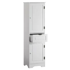 Brighton Kitchen Storage Pantry Cabinet White - Buylateral -Baxton Studio Sale Shop GUEST b552b406 6ba8 4b77 af12 73498527c378