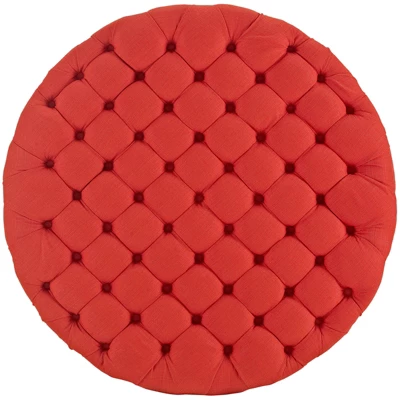 Amour Upholstered Fabric Ottoman - Modway 3 Amour Upholstered Fabric Ottoman - Modway - Image 3