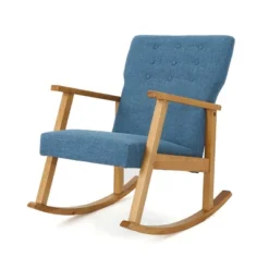Harvey Mid-Century Modern Fabric Rocking Chair - Christopher Knight Home 13 Harvey Mid-Century Modern Fabric Rocking Chair - Christopher Knight Home -Baxton Studio Sale Shop GUEST b60a7c88 dc92 47b7 a142 c0b188b60b22