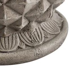 Pamella Pineapple Side Table Gray - Powell Company -Baxton Studio Sale Shop GUEST b6e95c27 46b6 42bc 8140 8da8e04bb360