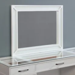 Carzen Storage Drawers Vanity Set Luminous White - MiBasics -Baxton Studio Sale Shop GUEST b701b51a a31c 49b5 91eb 6061235d10ce