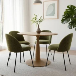 Nano Linen Upholstered Dining Chairs Set Of 4,Wider Seat Armless Dining Room Chair With Metal Leg For Kitchen Dining Room Farmhouse-Maison Boucle 16 Nano Linen Upholstered Dining Chairs Set Of 4,Wider Seat Armless Dining Room Chair With Metal Leg For Kitchen Dining Room Farmhouse-Maison Boucle -Baxton Studio Sale Shop GUEST b727afb1 3e54 425a b11b b8740c45333c